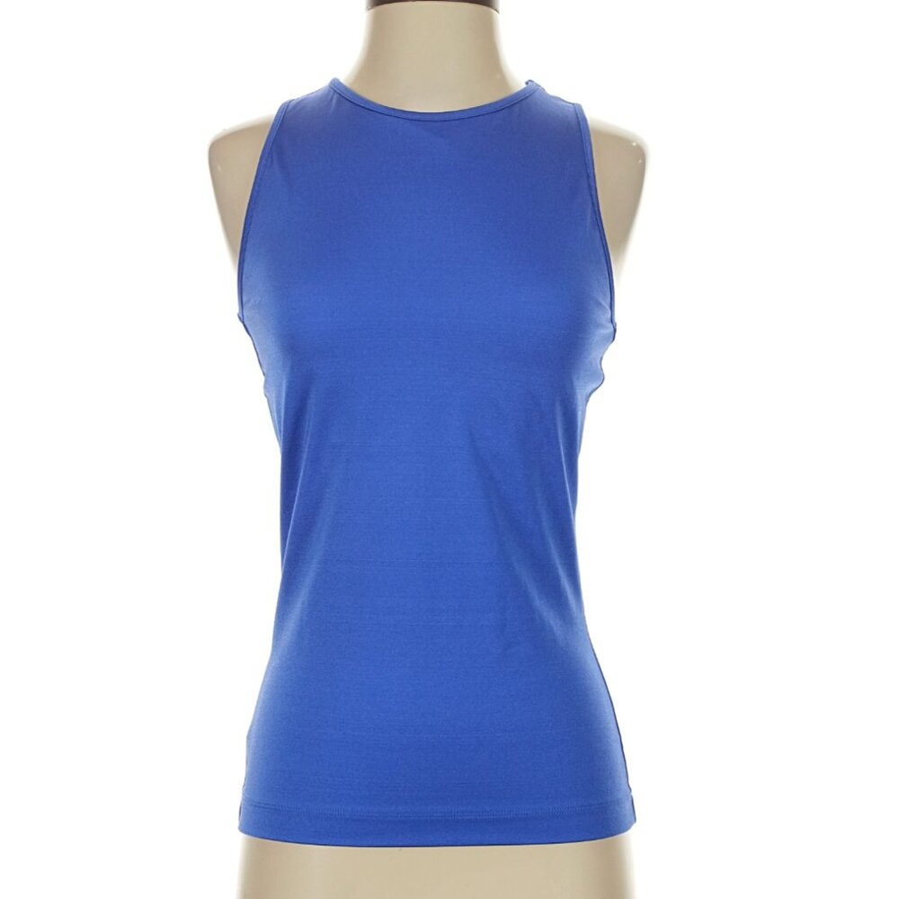 NEW Wolford Workout Tank Top Dazzling Blue